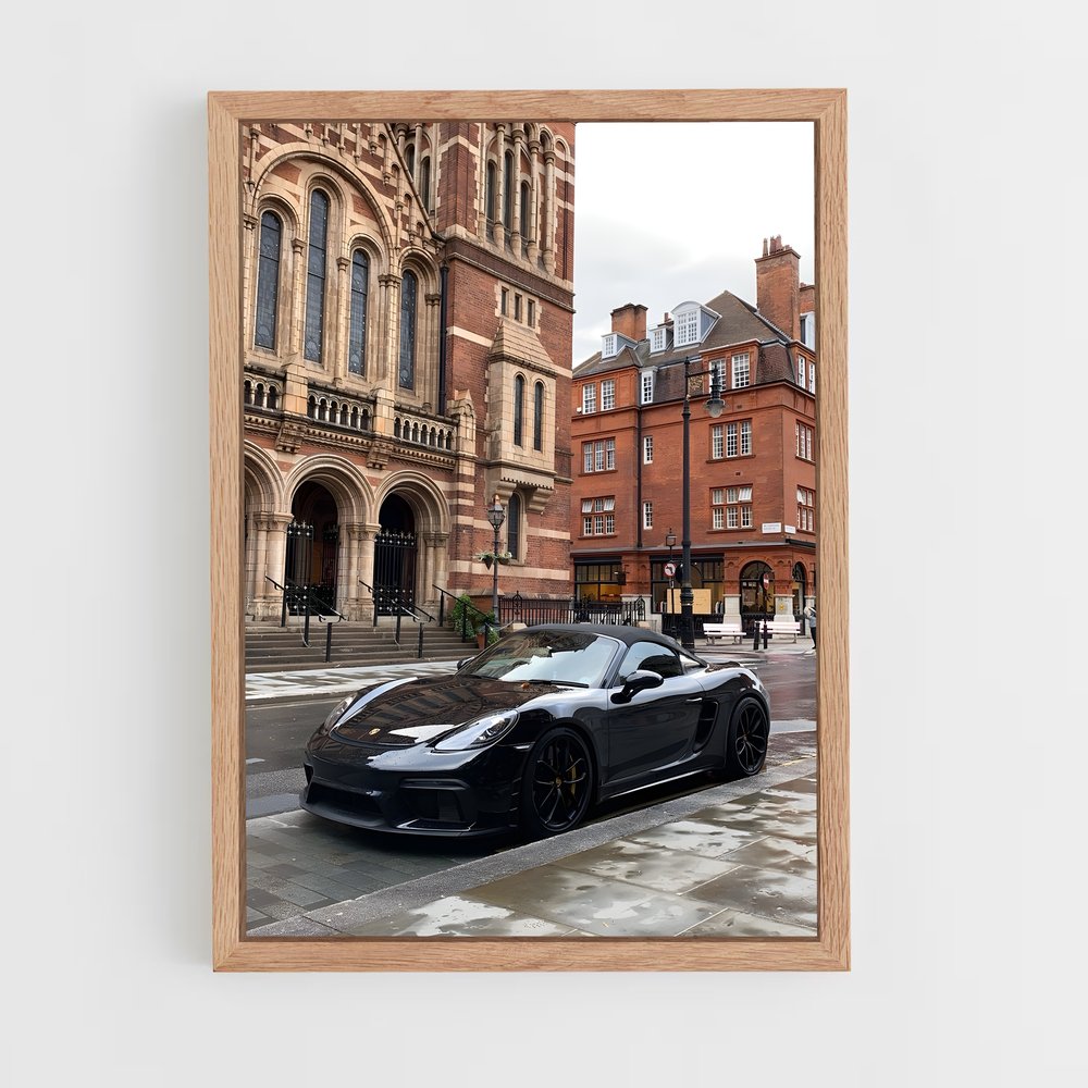 Poster Vitesse Sacrée – affiche Porsche (vue 4)